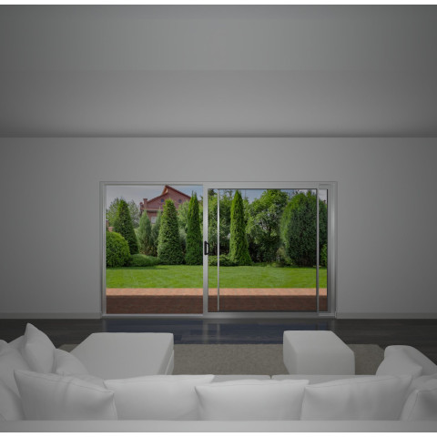 3000m x 2100m Sliding Patio Doors White